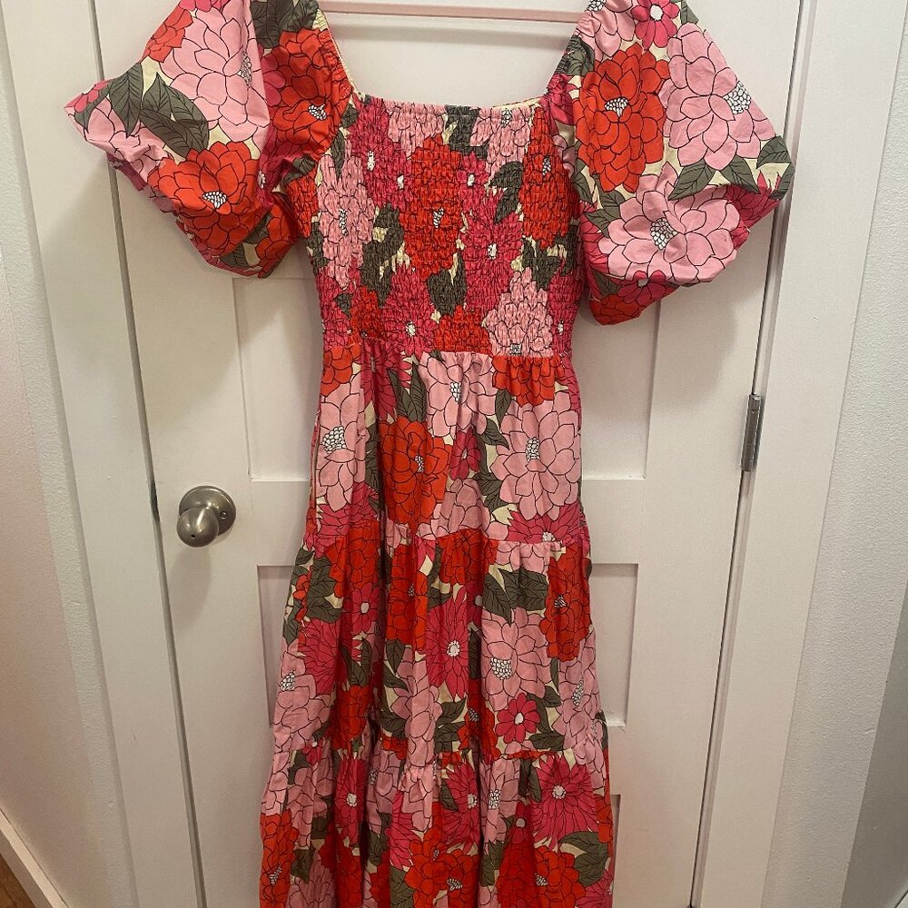 Cute floral maxi dress